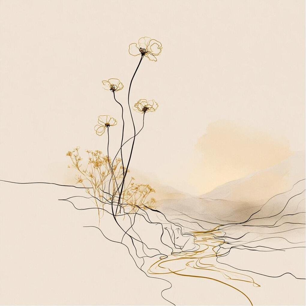 The Desert Blooms: New things in dry seasons